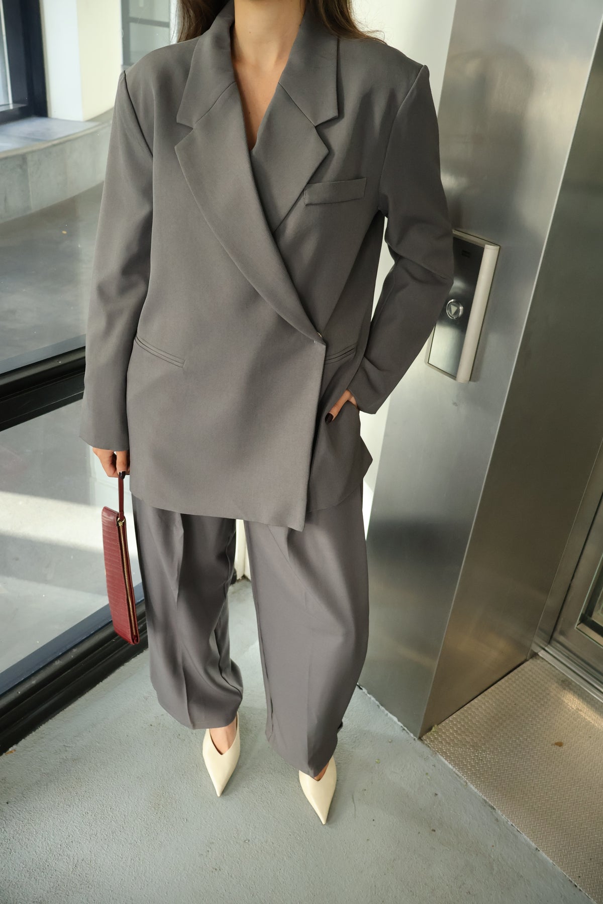 Blazer - Grijs